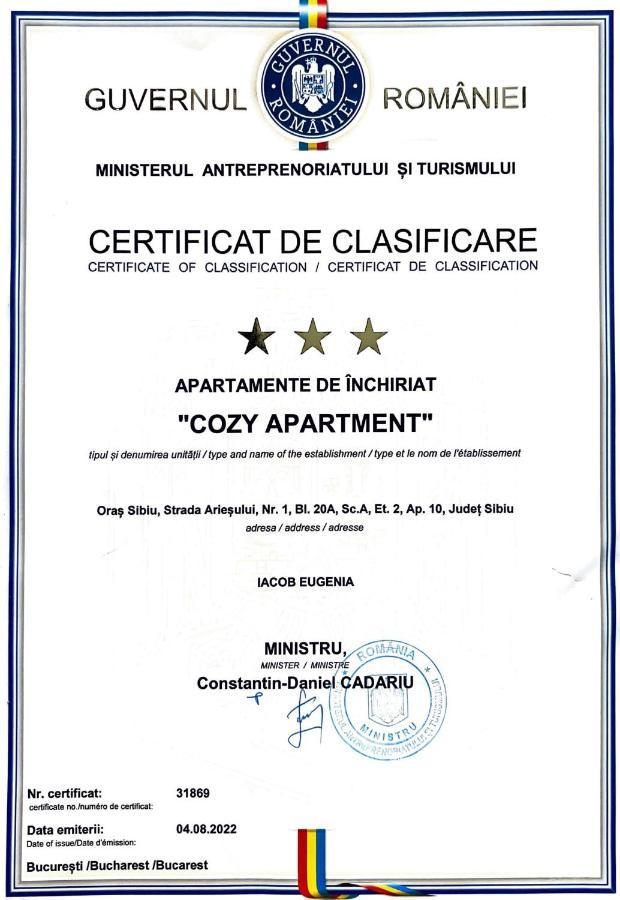 Cozy Residence Sibiu Ngoại thất bức ảnh